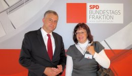 SCL & Elke Reiher, Mitglied im GPR-Vorstand der AOK PLUS 