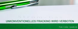 Unkonventionelles Fracking wird verboten - Foto: I-vista  / pixelio.de