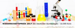 Wissenschaftspreis 2017 des Deutschen Bundestages